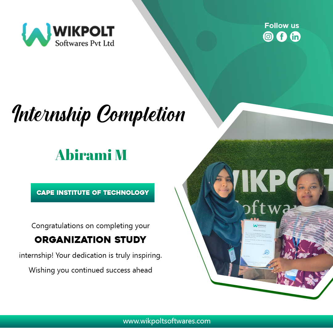 Wikpolt Softwares internship event