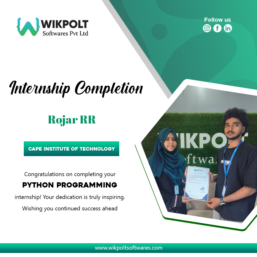 Wikpolt Softwares internship event