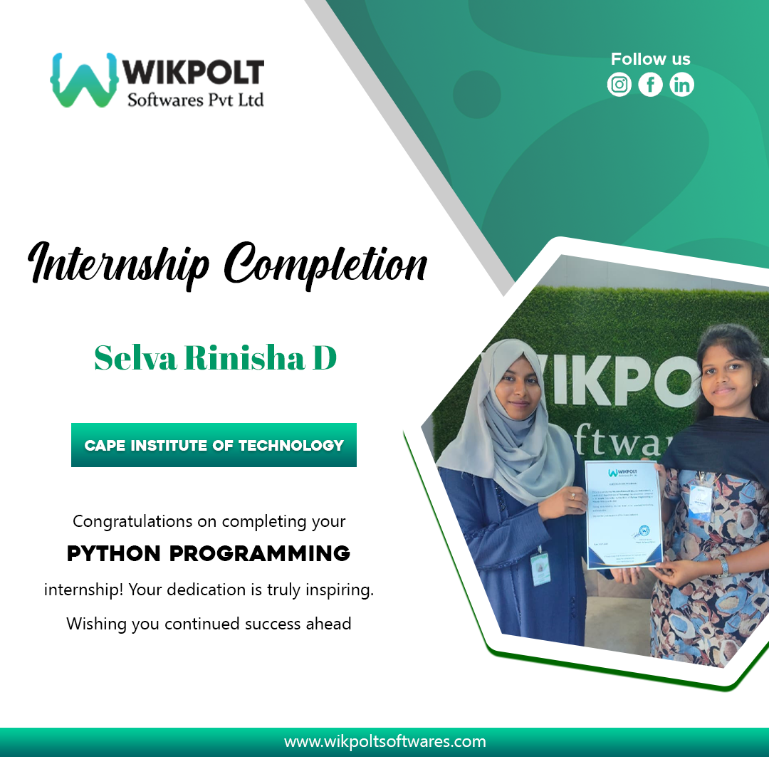 Wikpolt Softwares internship event