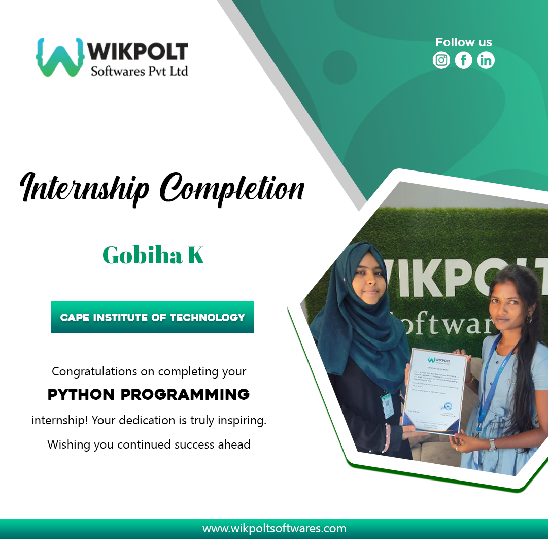 Wikpolt Softwares internship event