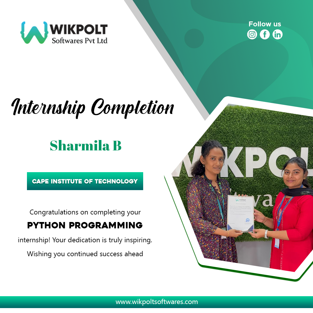 Wikpolt Softwares internship event